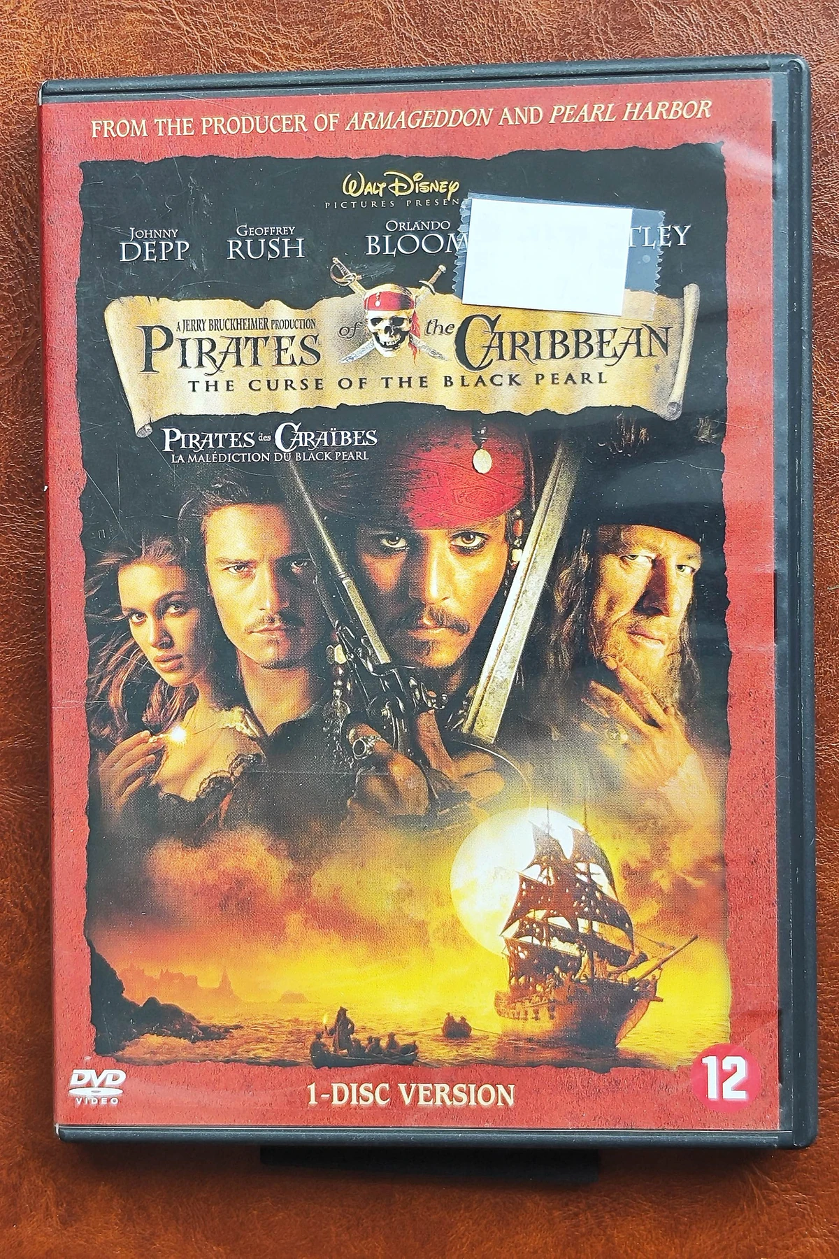 Pirates of the Caribbean: The Curse of the Black Pearl - Voorkant