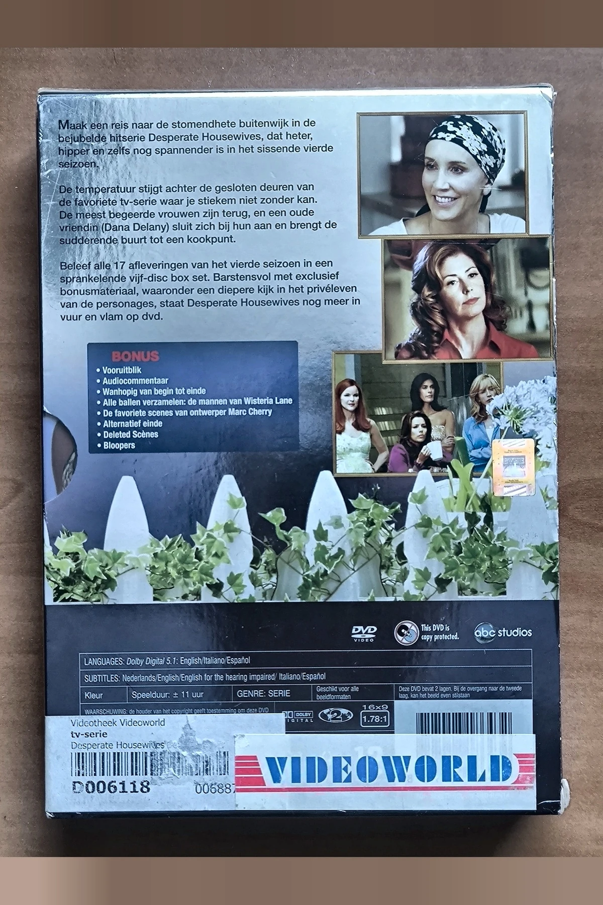 Desperate Housewives: Season 4 - Achterkant