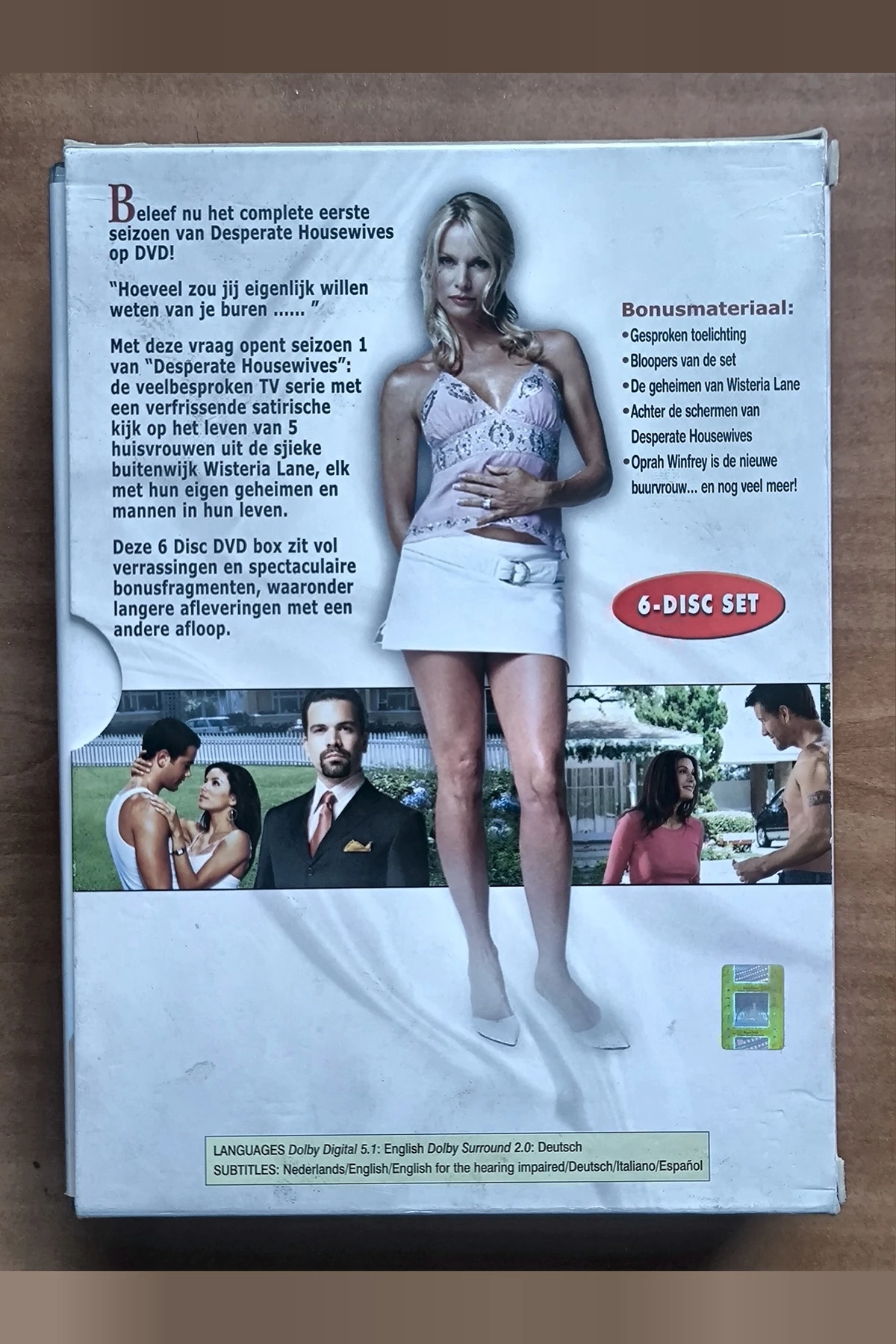 Desperate Housewives: Season 1 - Achterkant