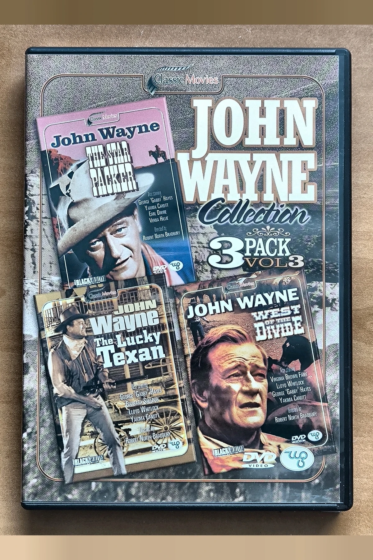 John Wayne Collection 3 The Star Packer / The Lucky Texan / West of the Divide - Voorkant