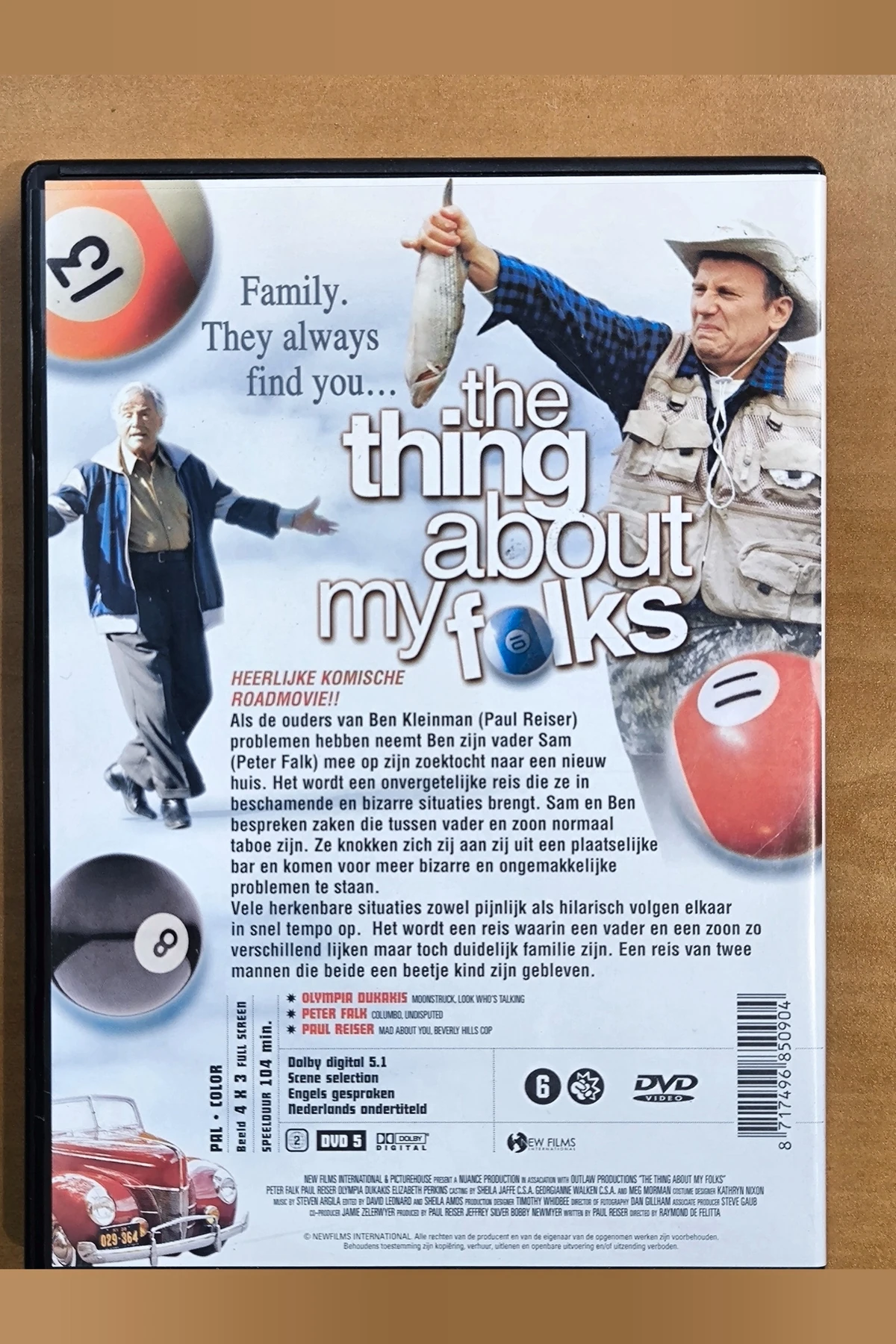 The Thing About My Folks - Achterkant