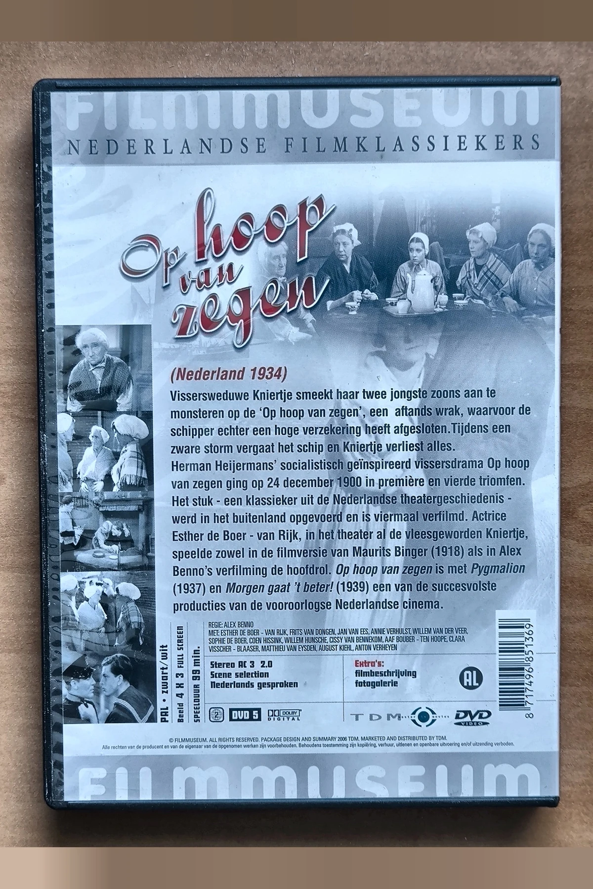 Op hoop van zegen - Achterkant