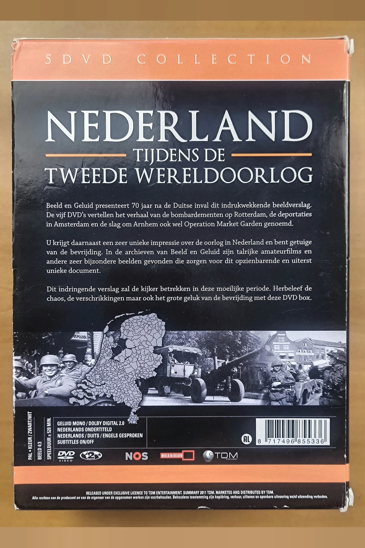 Nederland Tijdens De Tweede Wereldoorlog - Achterkant