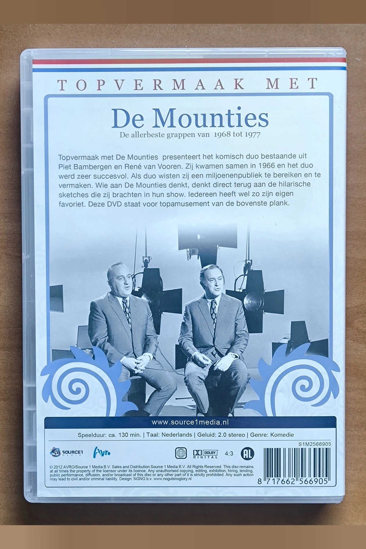 De Mounties - Achterkant