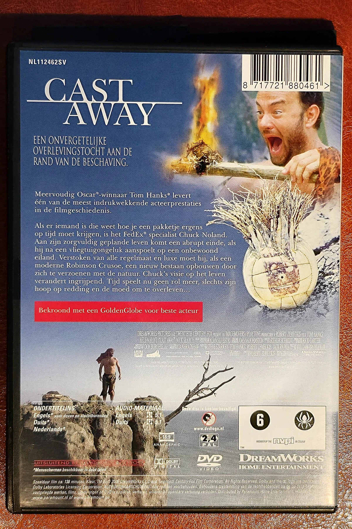 Cast Away - Achterkant