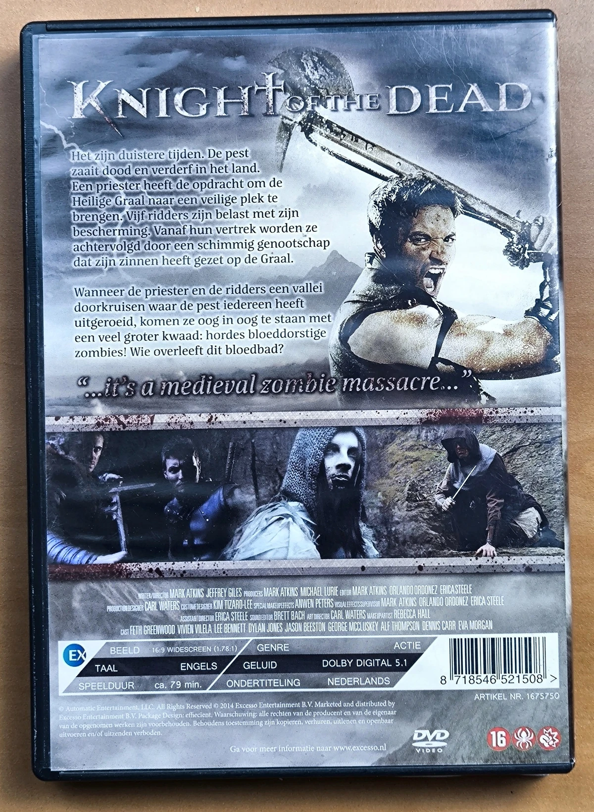 Knight of the Dead - Achterkant