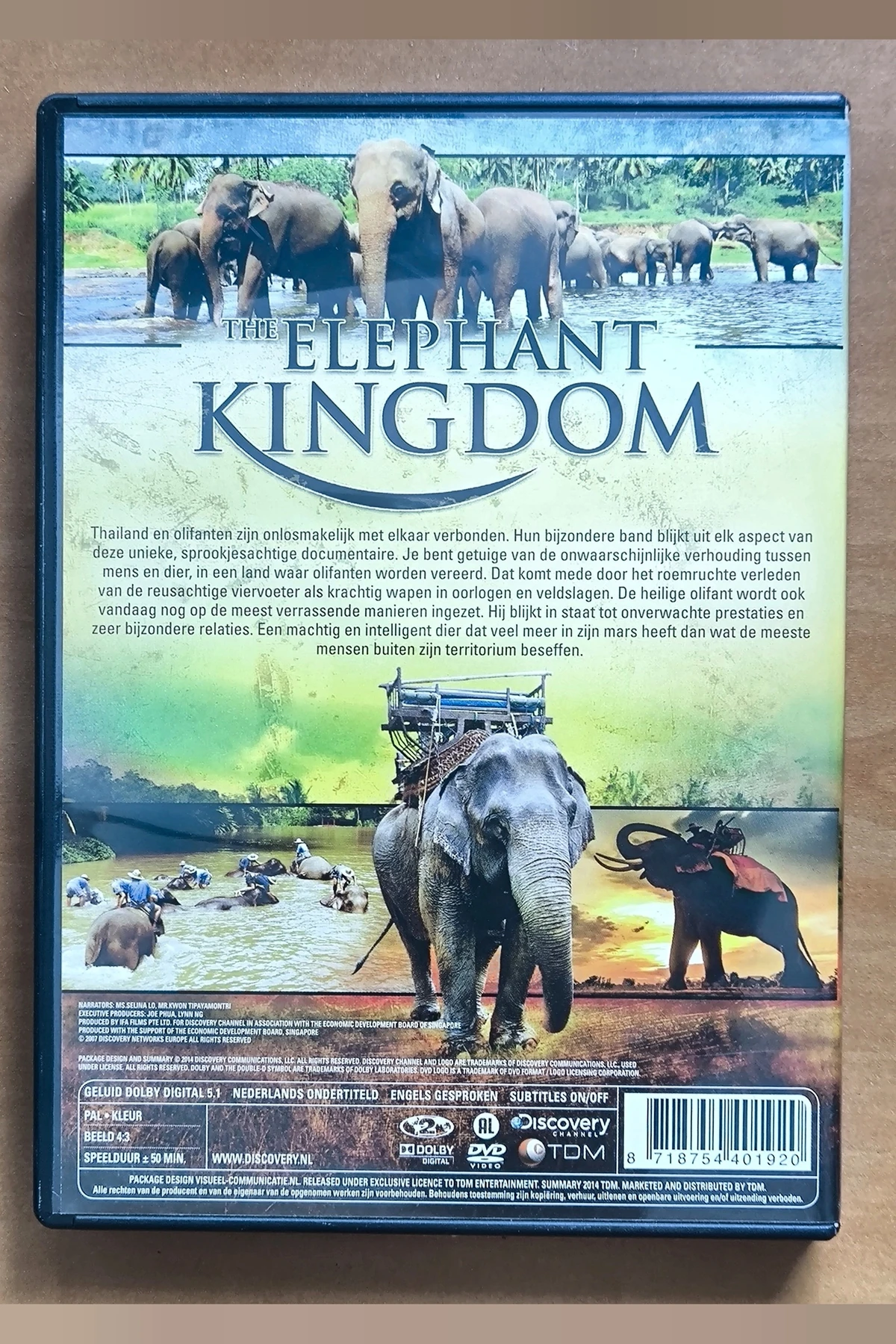 Elephant Kingdom - Achterkant