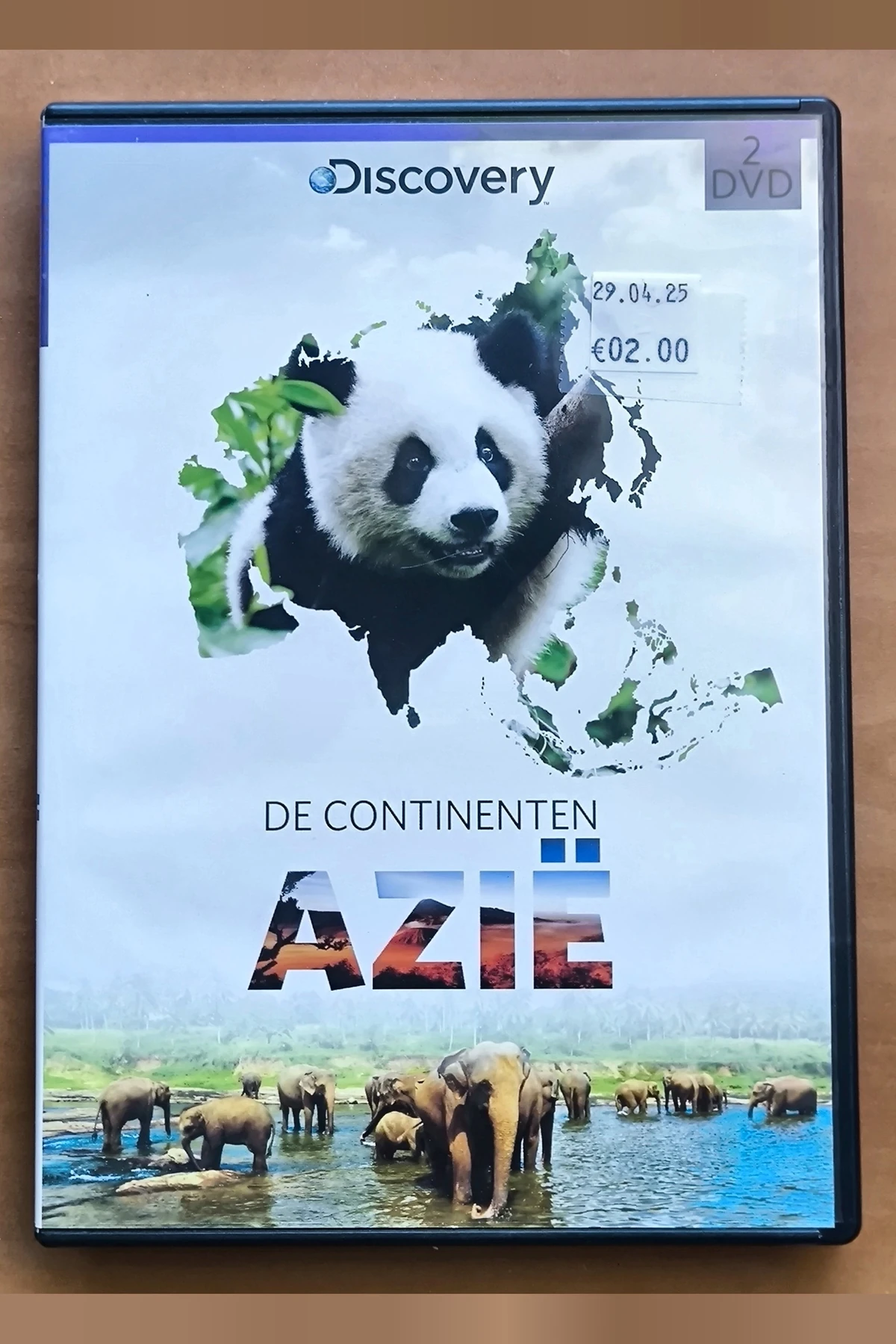 De Continenten: Azie - Voorkant