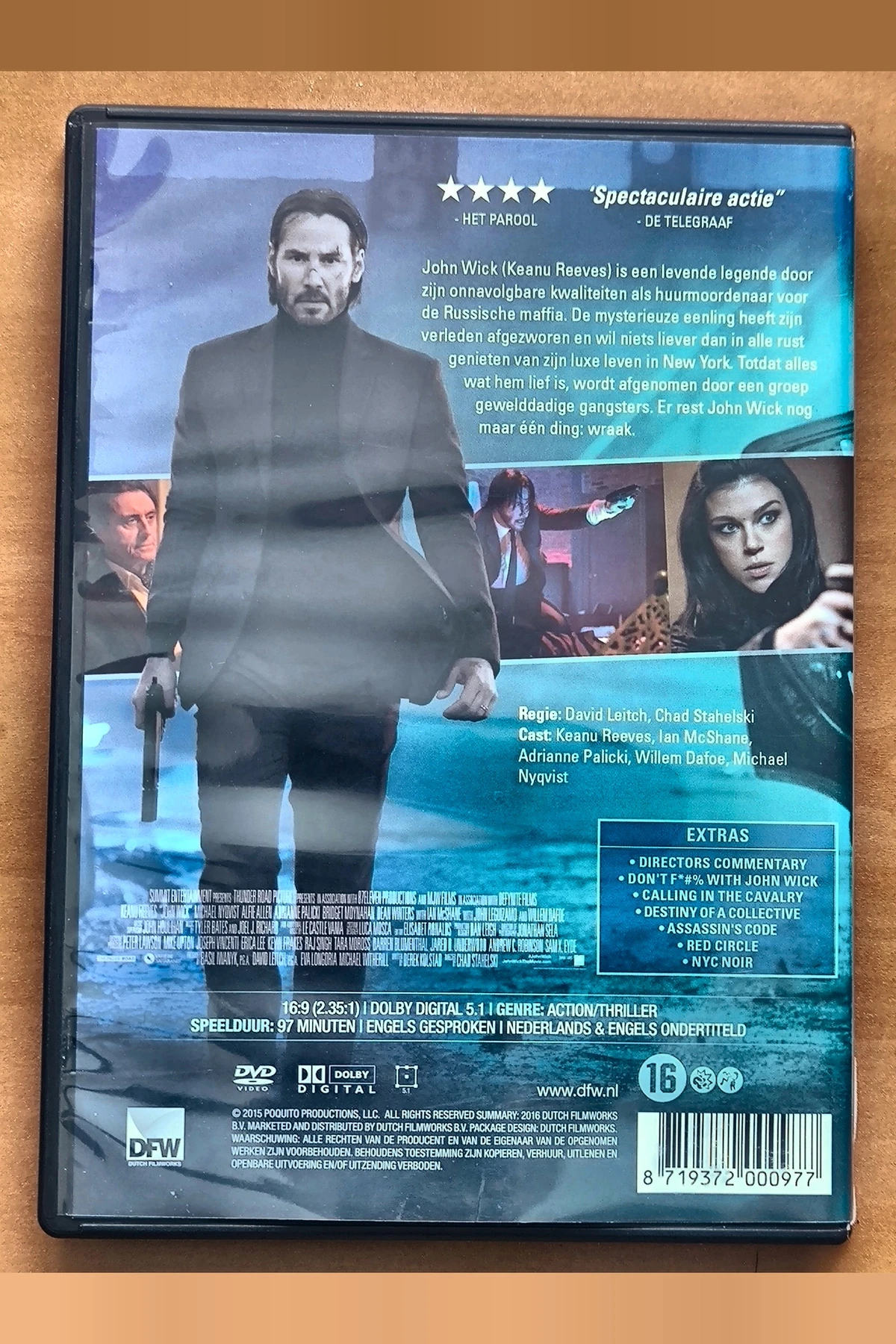 John Wick - Achterkant