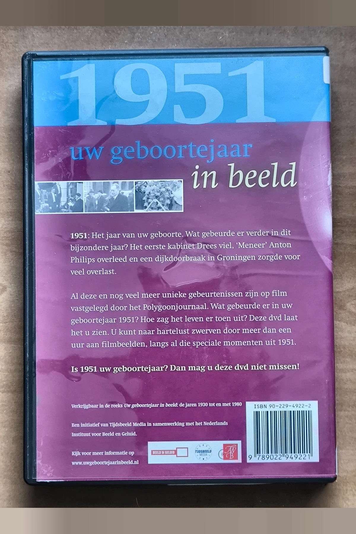 Uw Geboortejaar In Beeld: 1951 - Achterkant