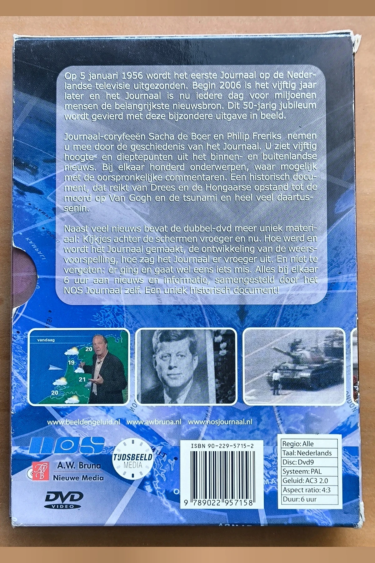 50 Jaar NOS Journaal - Achterkant