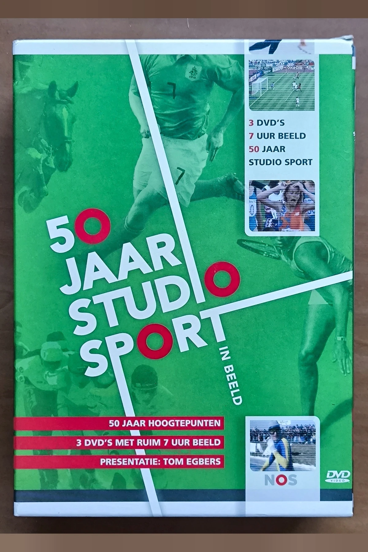 50 Jaar Studio Sport - Voorkant