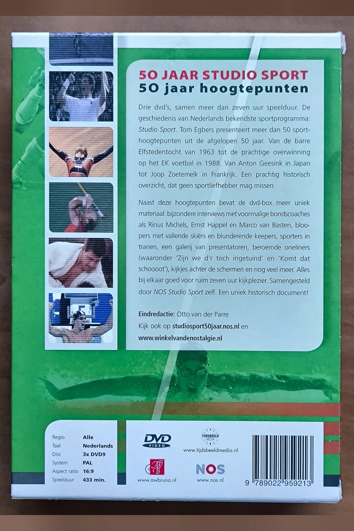 50 Jaar Studio Sport - Achterkant