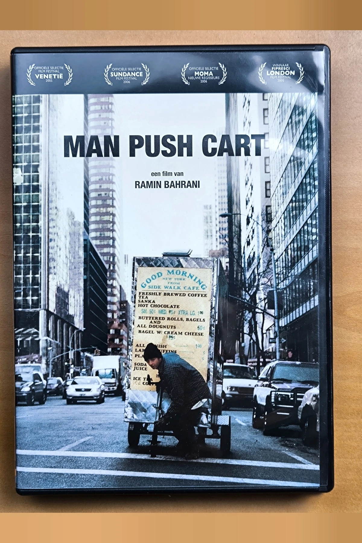 Man Push Cart - Voorkant