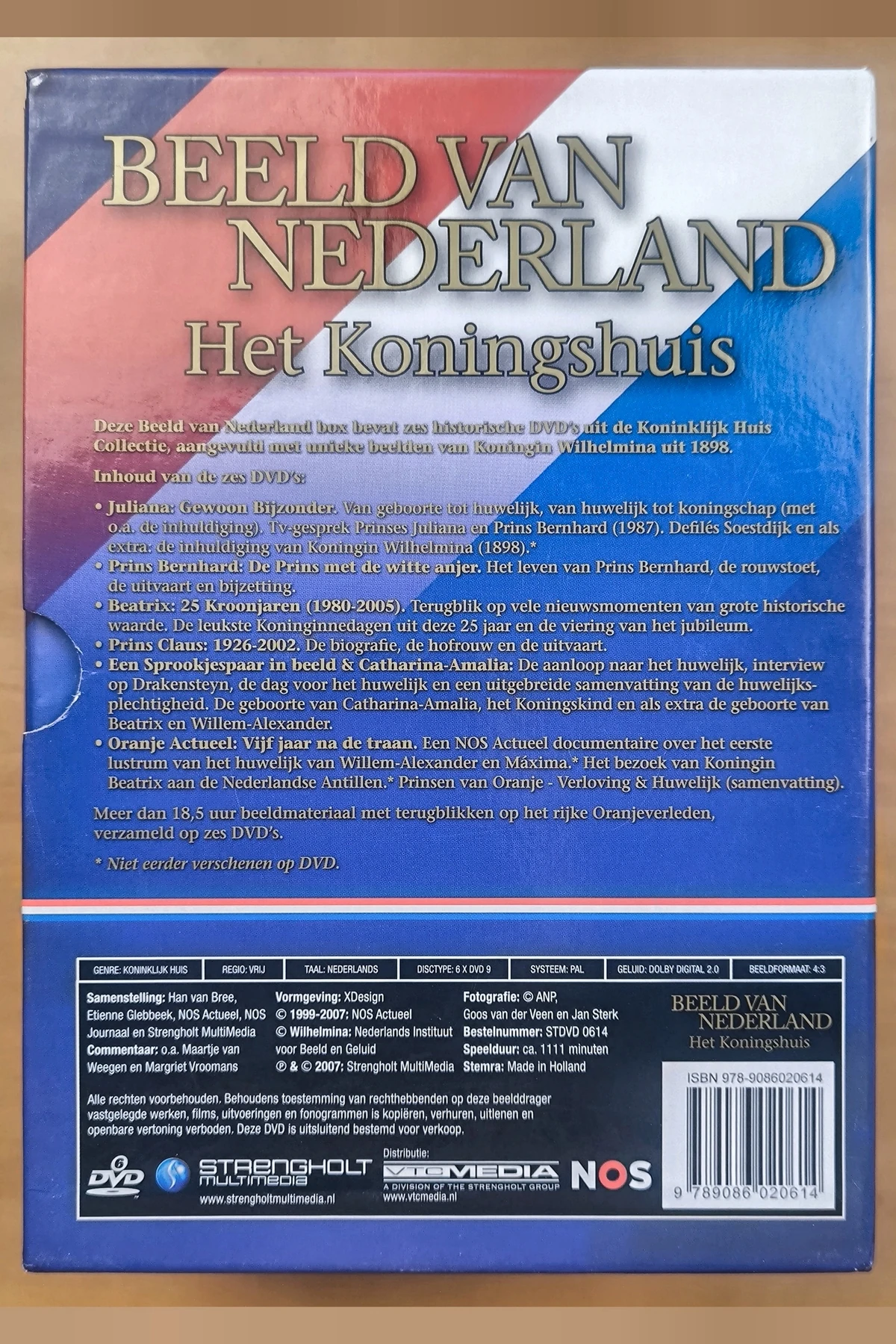 Beeld van Nederland Het Koningshuis 1898 - 2007 - Achterkant