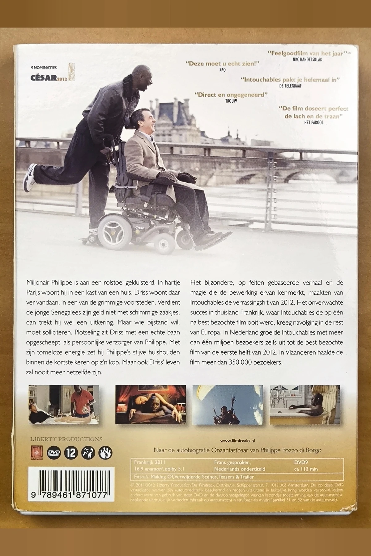 The Intouchables - Achterkant