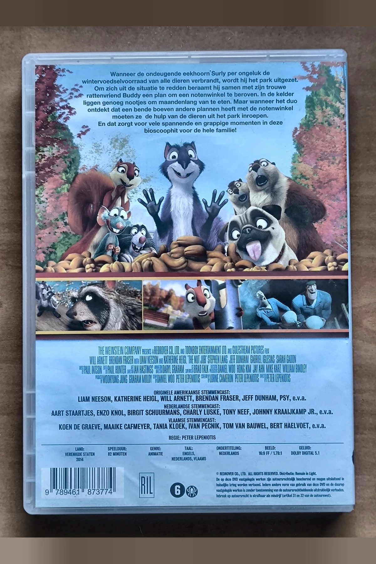 The Nut Job - Achterkant