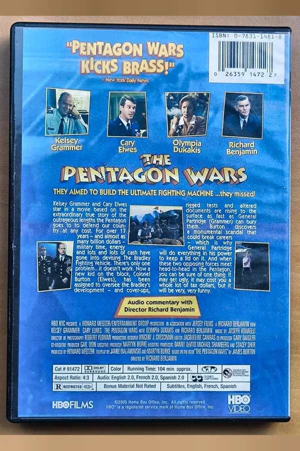 The Pentagon Wars – achterkant