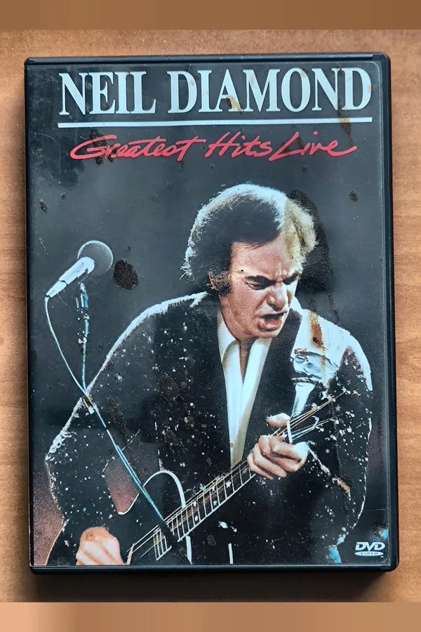 Neil Diamond: Greatest Hits Live – voorkant