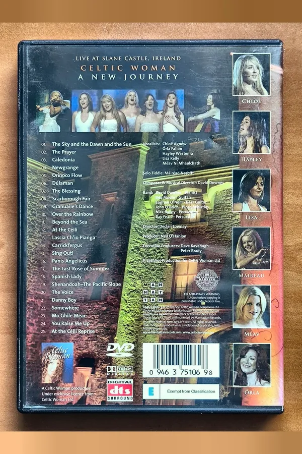 Celtic Woman – achterkant