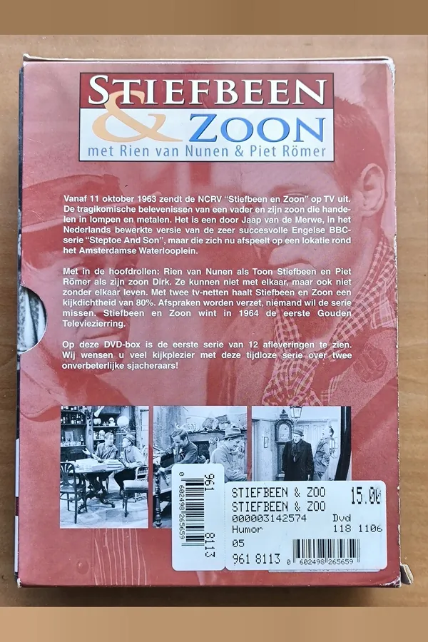 Stiefbeen en zoon – achterkant