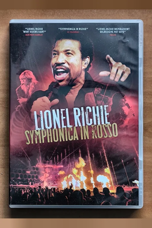 Lionel Richie: Symphonica in Rosso – voorkant