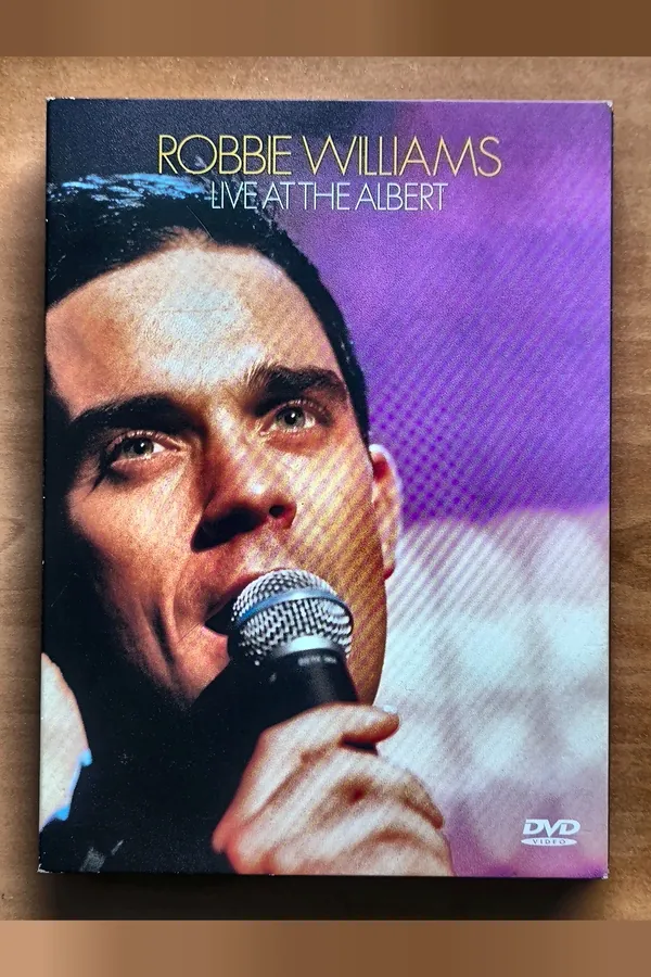 One Night with Robbie Williams – voorkant