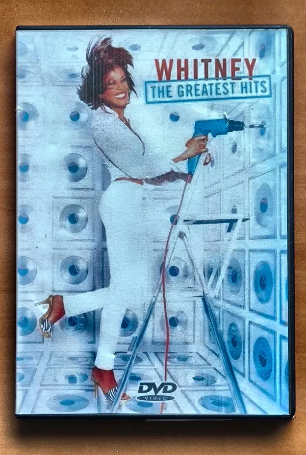 Whitney Houston: The Greatest Hits – voorkant