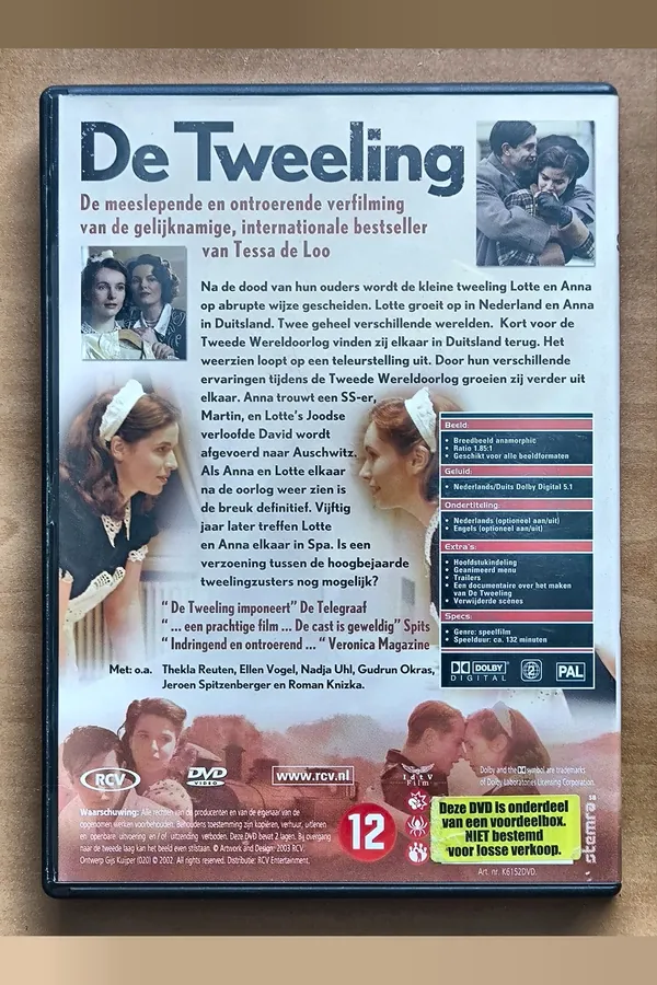 De tweeling – achterkant