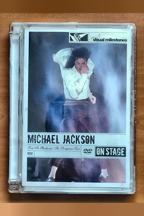 Michael Jackson Live in Bucharest: The Dangerous Tour – voorkant