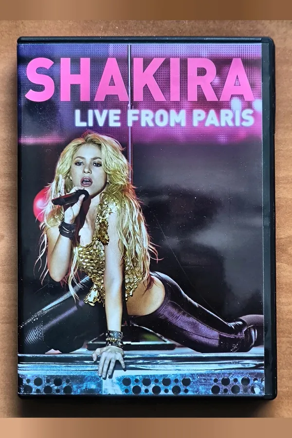 Shakira: Live from Paris – voorkant