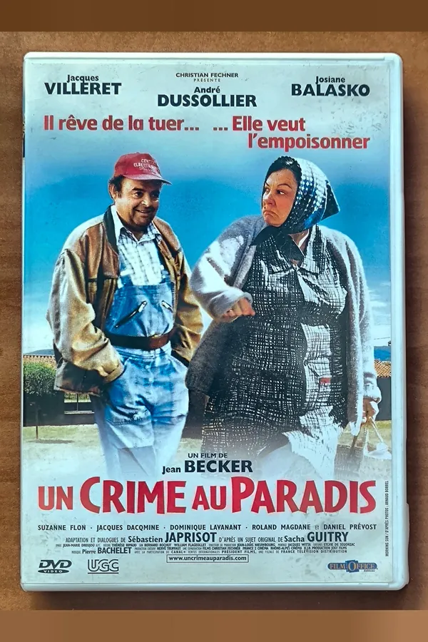 Crime in Paradise / Un Crime au Paradis – voorkant