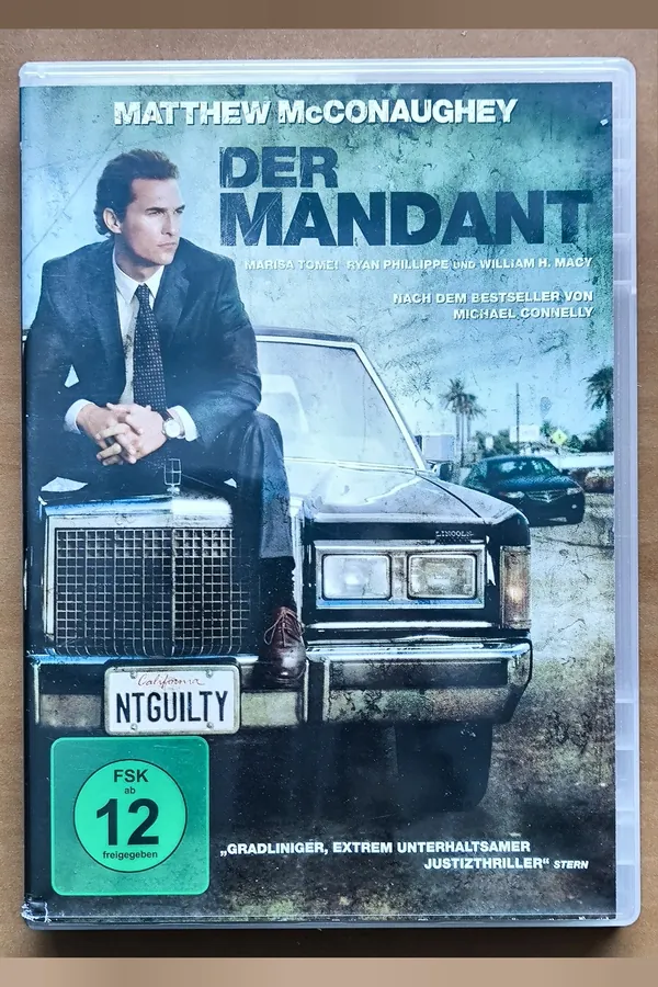 The Lincoln Lawyer – voorkant