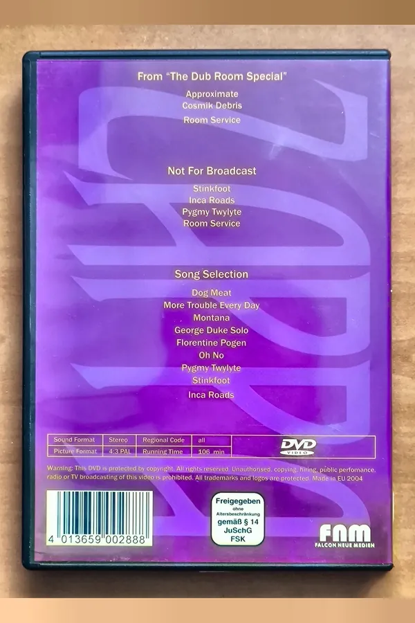 Frank Zappa: A Token Of His Extreme – achterkant