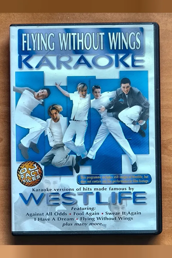 Westlife: Flying Without Wings Karaoke – voorkant