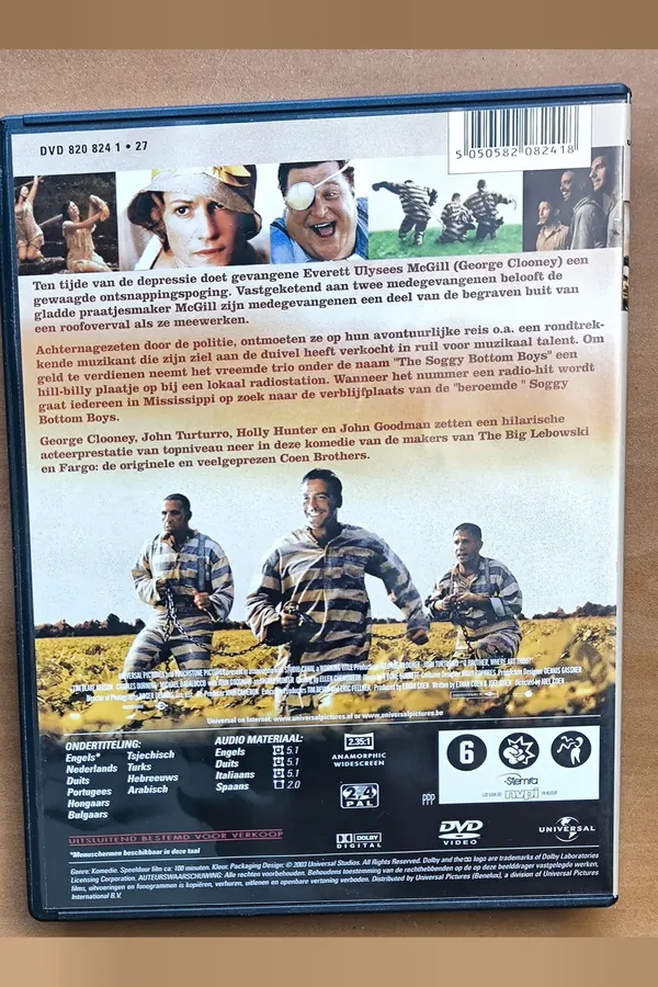 O Brother, Where Art Thou? – achterkant