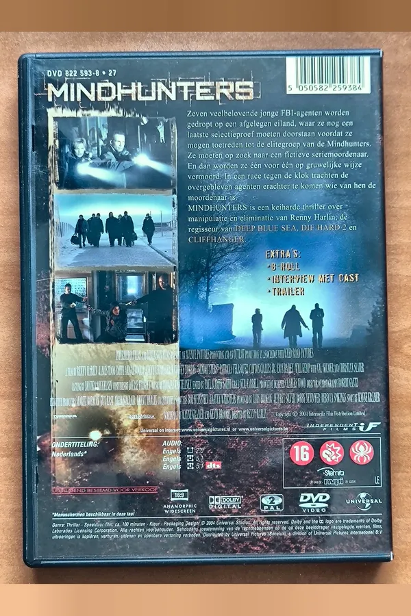 Mindhunters – achterkant