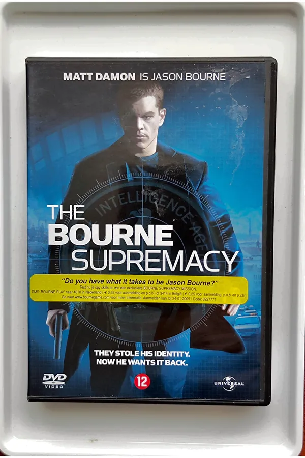 The Bourne Supremacy – voorkant