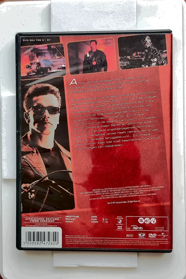 Terminator 2: Judgment Day – achterkant