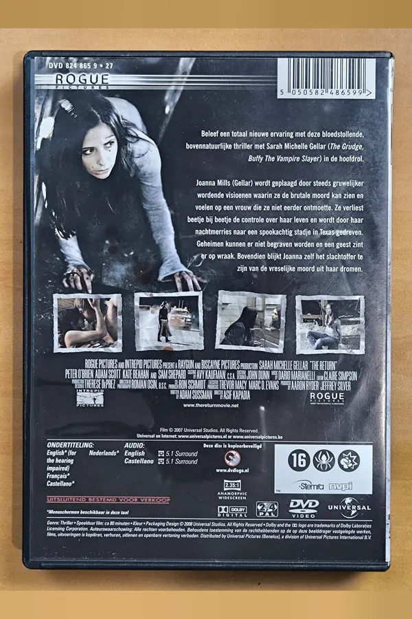 The Return – achterkant