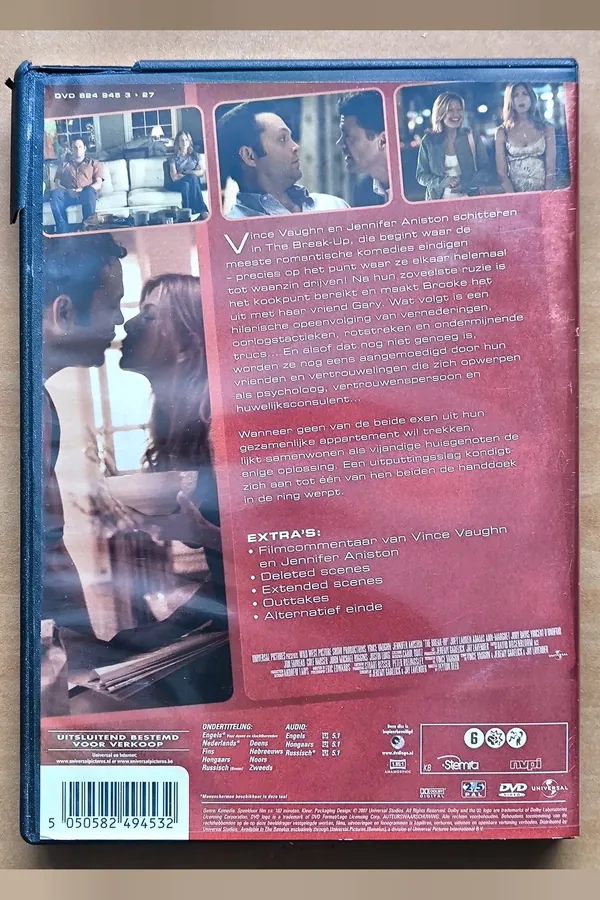 The Break-Up – achterkant