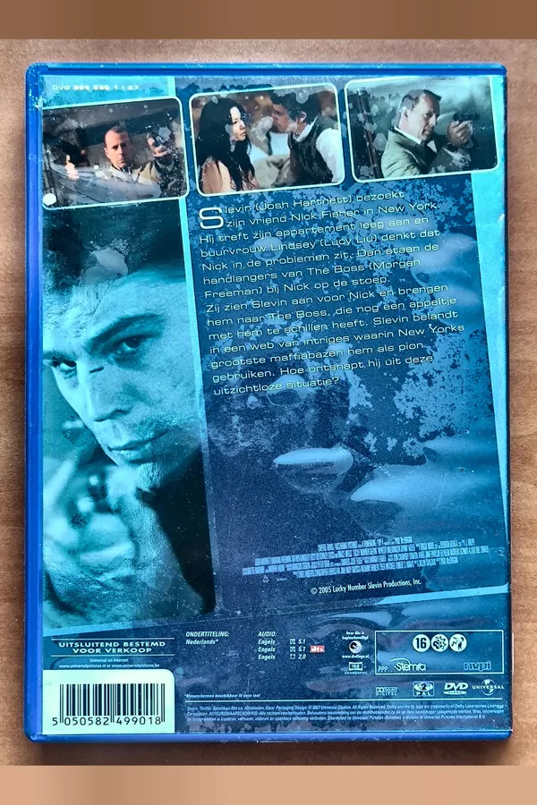 Lucky Number Slevin – achterkant
