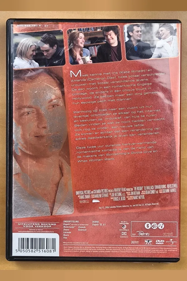 The Holiday – achterkant