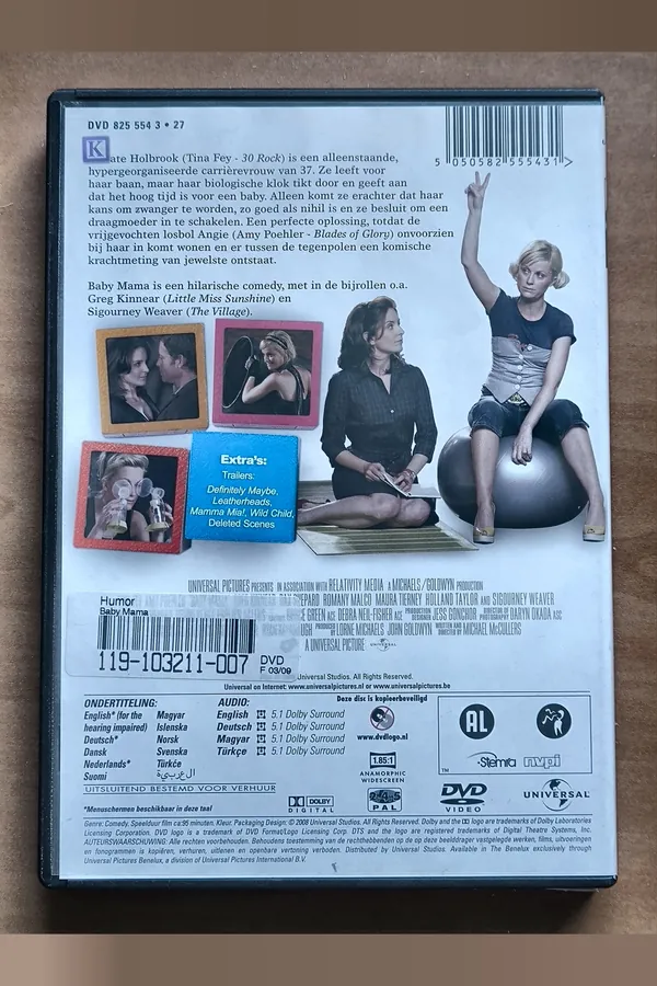 Baby Mama – achterkant