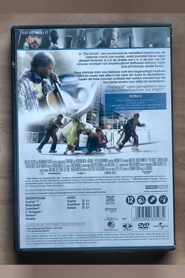 The Soloist – achterkant