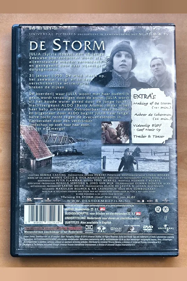 De storm – achterkant