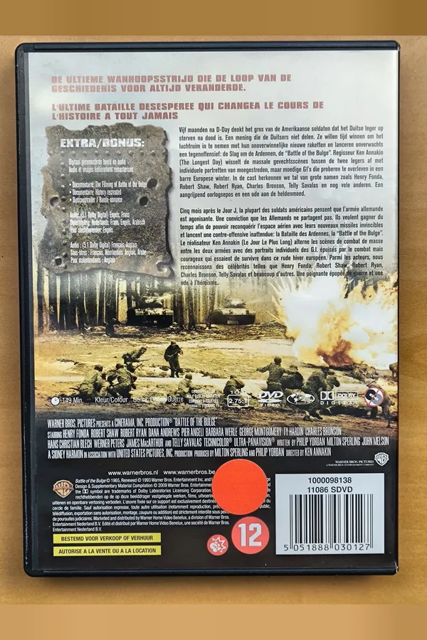 Battle of the Bulge – achterkant