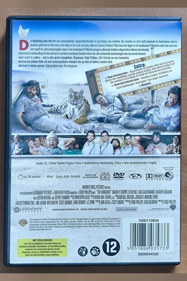 The Hangover – achterkant