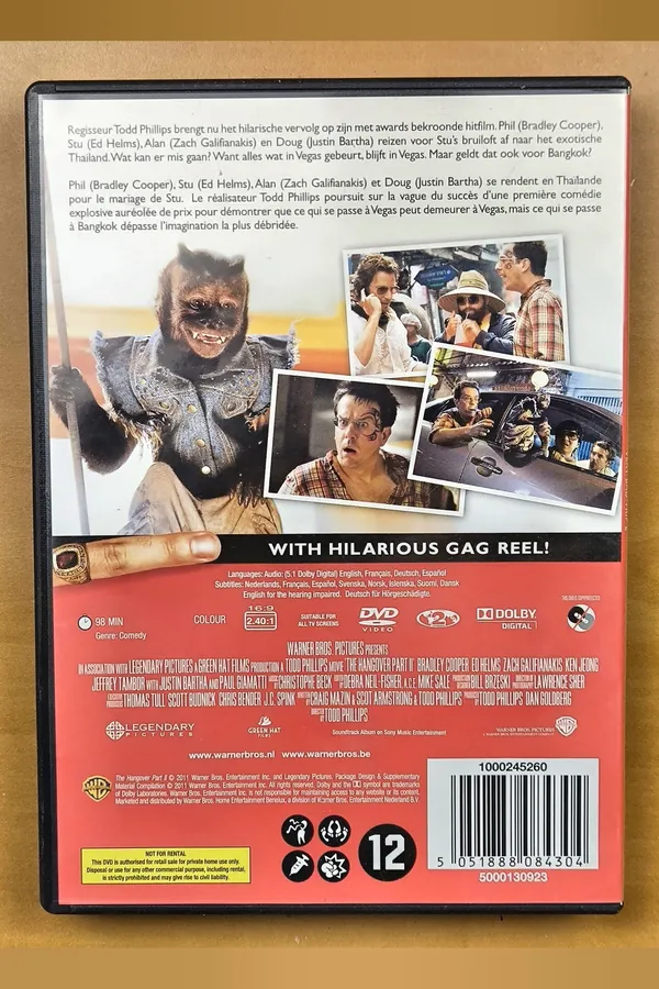 The Hangover Part II – achterkant