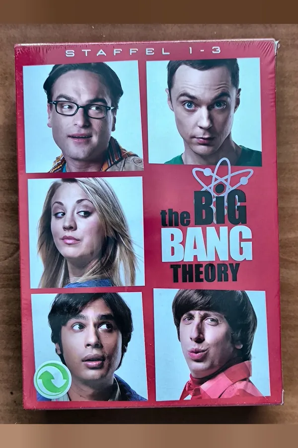 The Big Bang Theory - Season 1-3 – achterkant